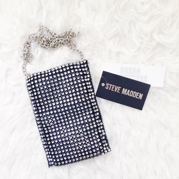 Steve Madden Call Me Rhinestone Crossbody Bag - Picture 5 of 5